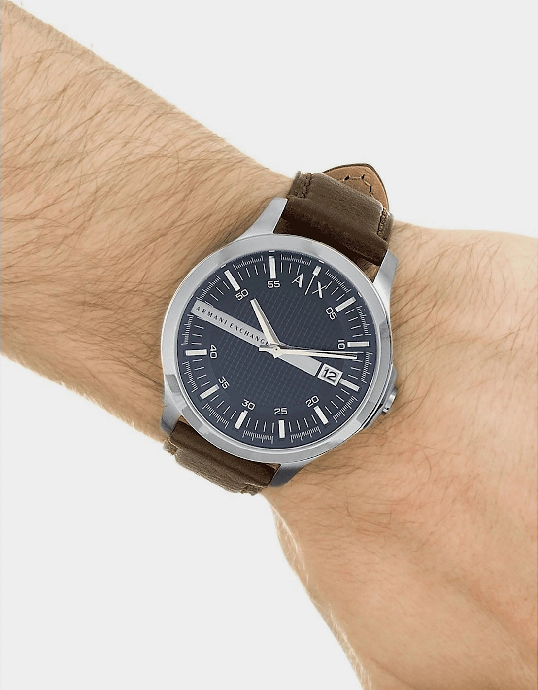 Mens Three-Hand Date Watch