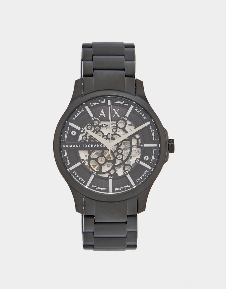 Mens Automatic Skeleton Watch