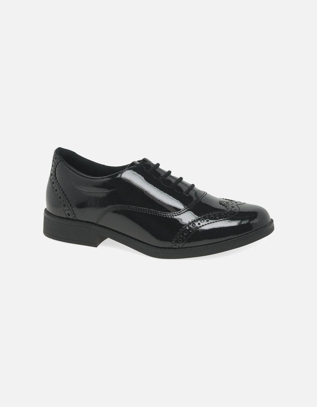 Aubrie Tap Y Girls Senior School Shoes, 6 of 5