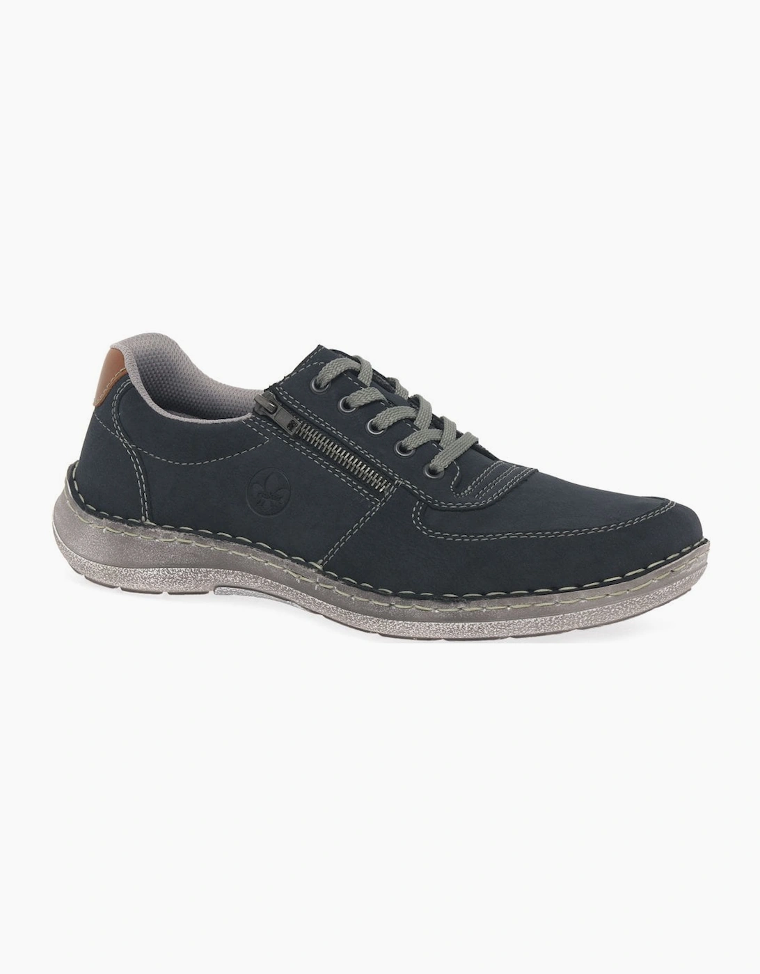 Rieker Men's Black Dipton Casual Lightweight Trainers  10 Size 10