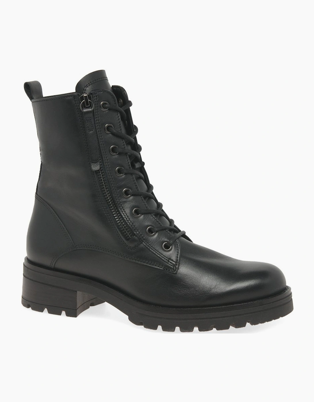 Gabor Women's Serve Womens Biker Boots - Black - Size: 5
