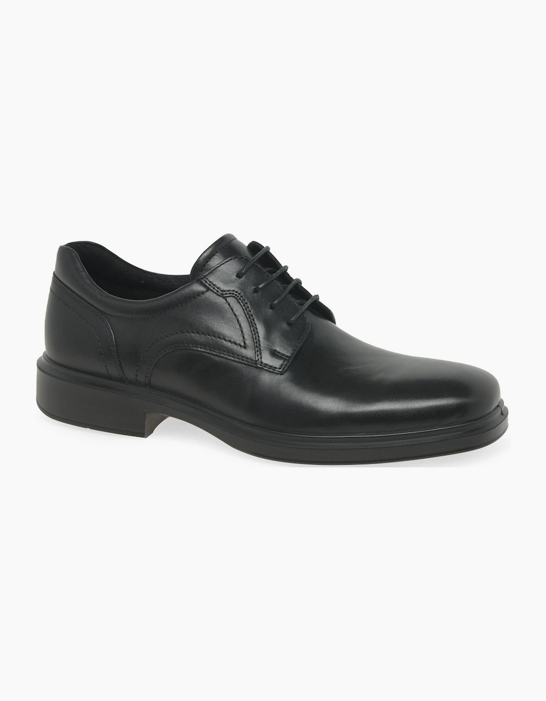 Ecco Men's Black Helsinki 2 Plain Formal Shoes - Size: 8
