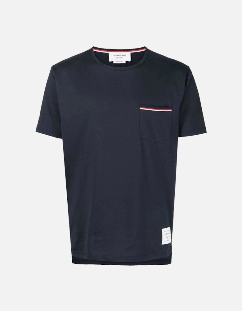 RWB Pocket Jersey Cotton Tee Navy