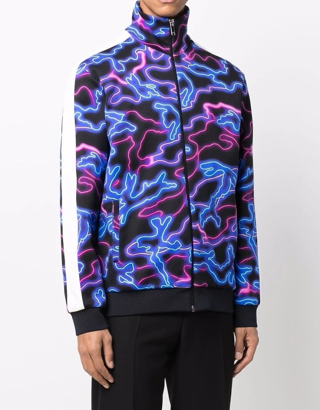 Neon Print Track Top