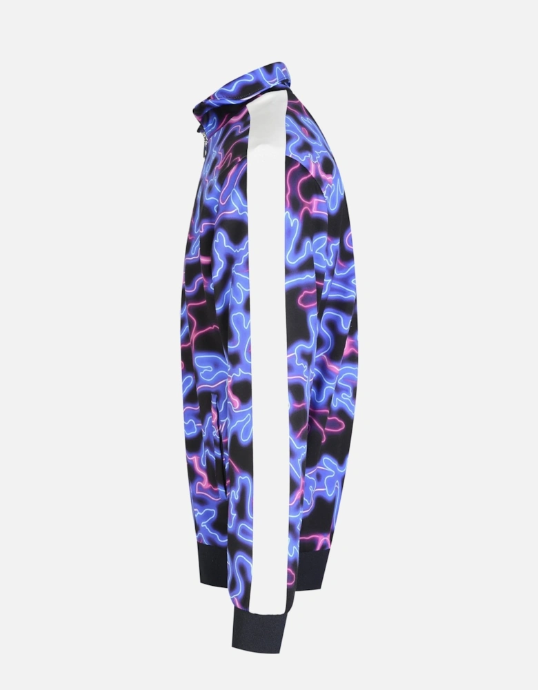 Neon Print Track Top