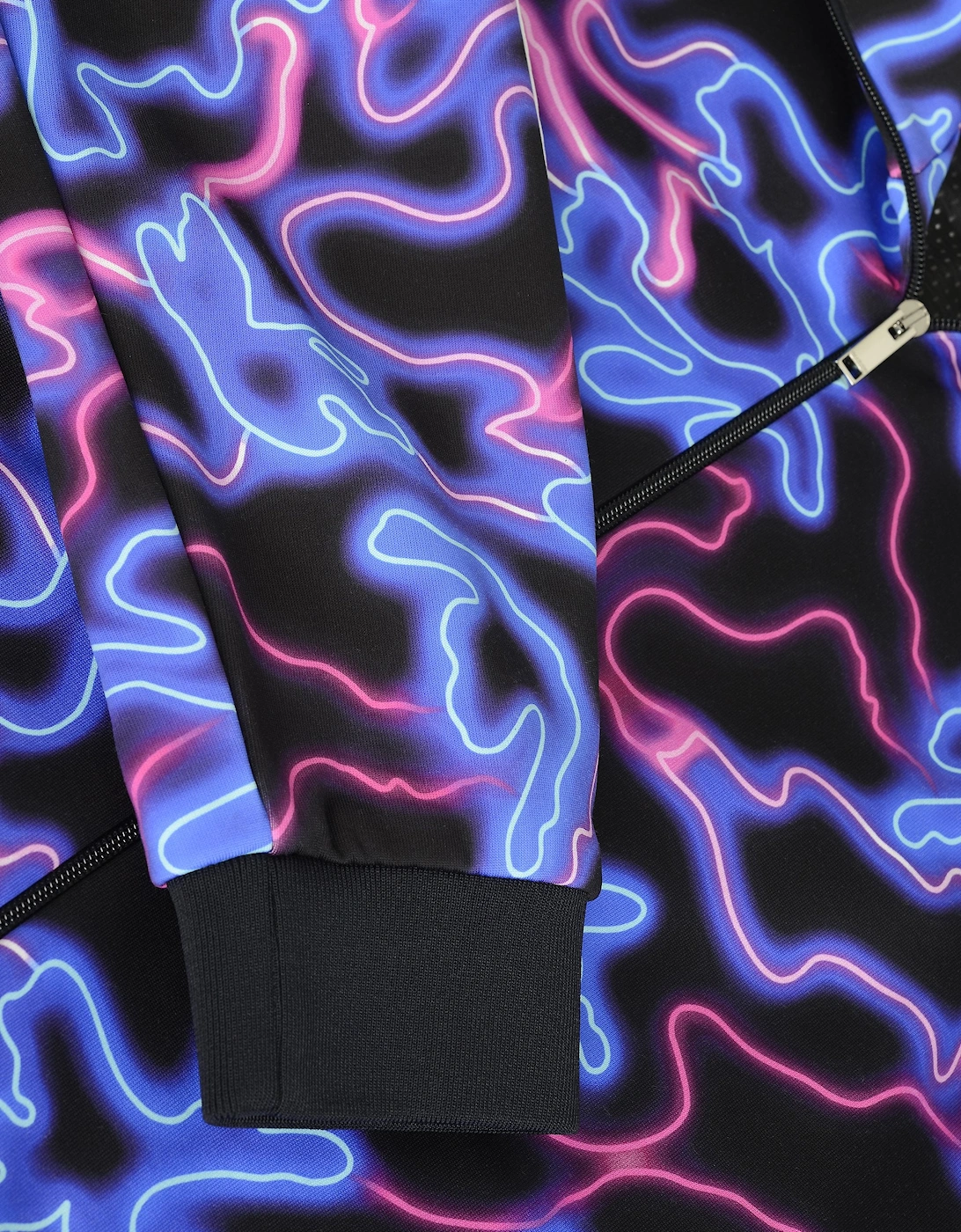 Neon Print Track Top