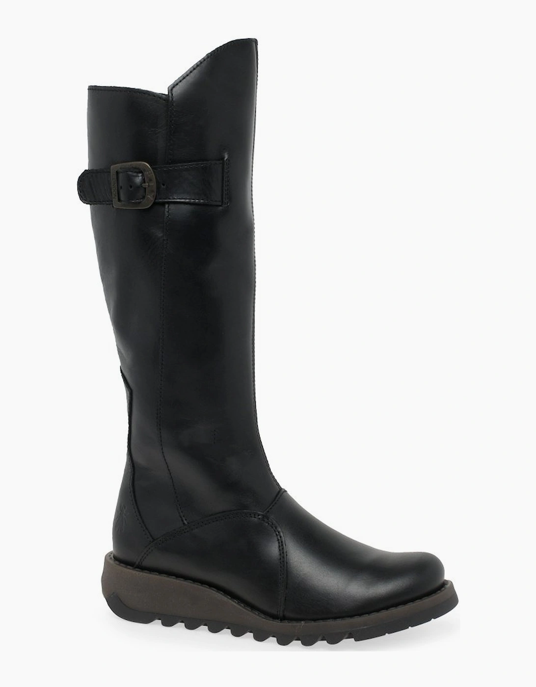 Fly London Women's Mol 2 Womens Knee High Boots - Black - Size: 6