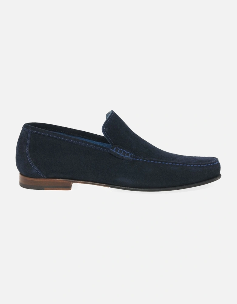 Nicholson Mens Suede Moccasin Shoes