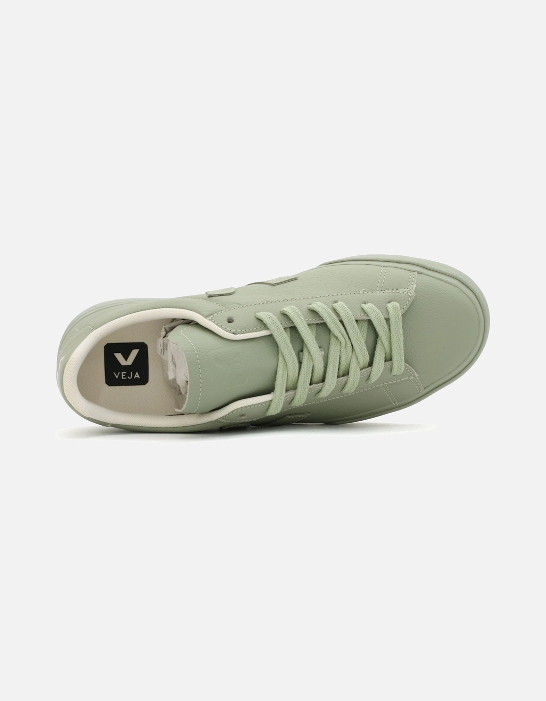 Campo Chromefree Leather Clay Green Trainer