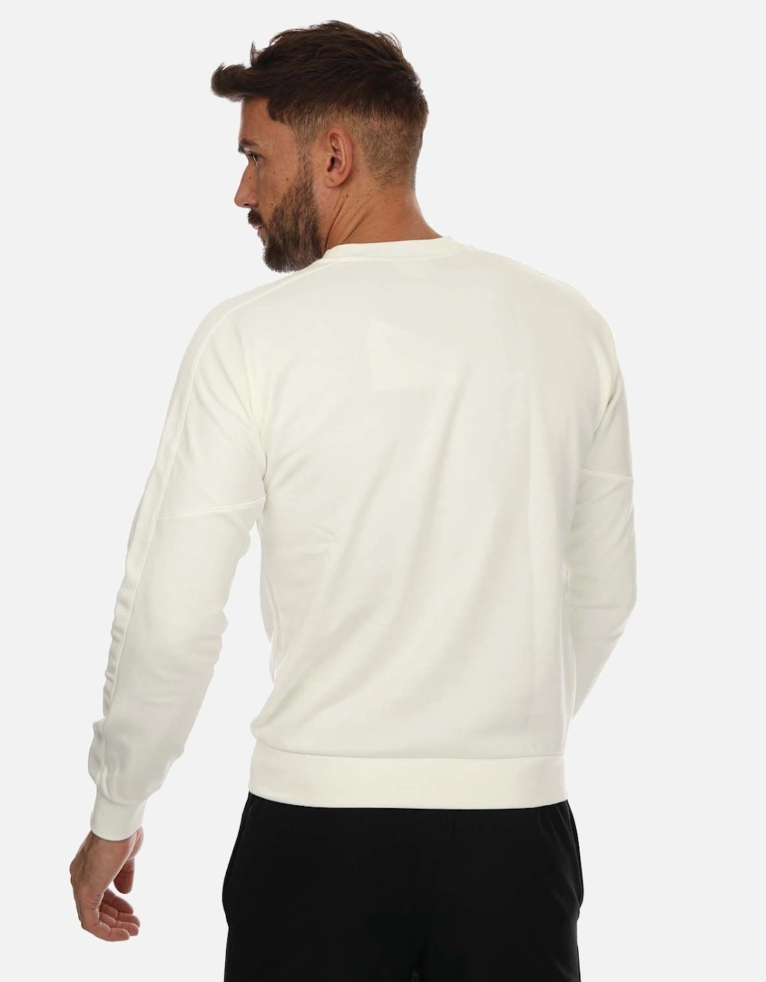 Mens Colourblock Design Sweatshirt - Mens Cotton Fleece Sweatshirt