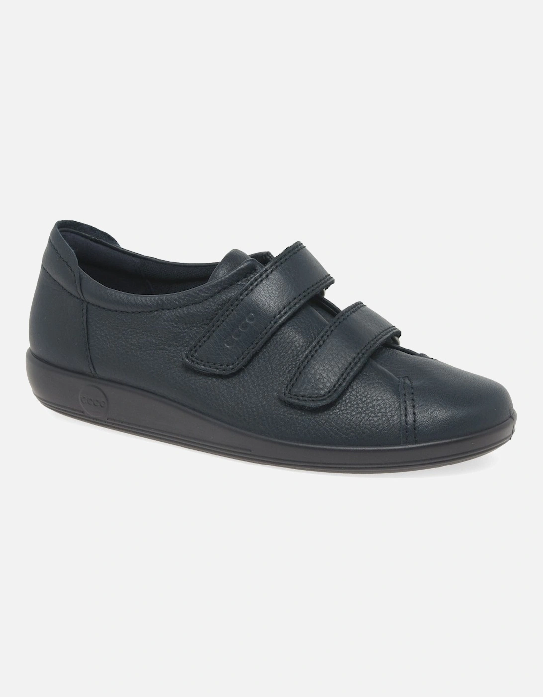 Ecco Women's Soft 2 Strap Womens Casual Trainers - Black - Size: 3.5
