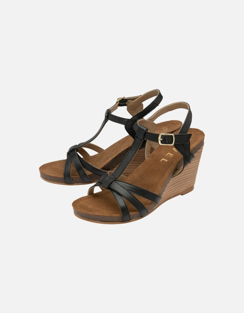 Anya Womens Wedge Sandals