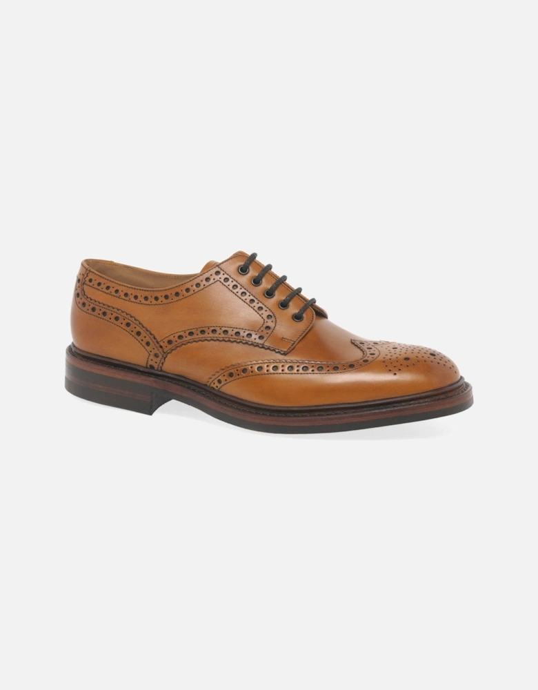 Chester Dainite Mens Tan Leather Brogues