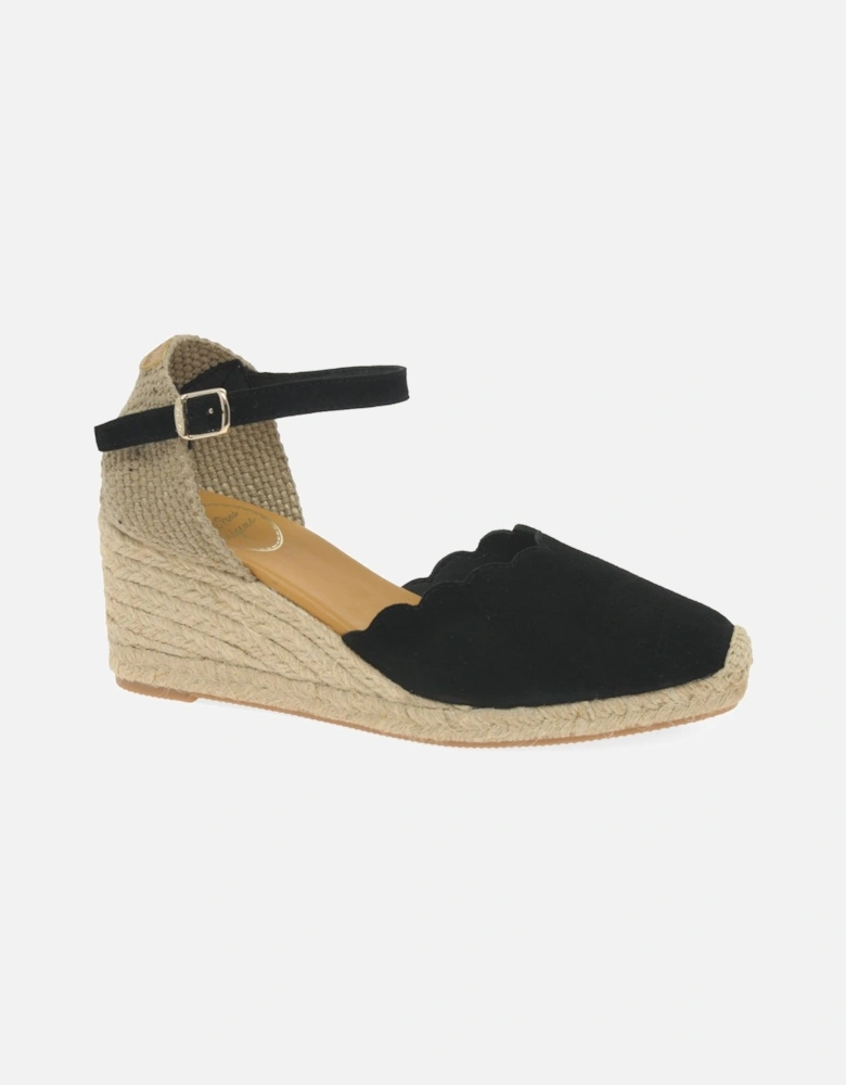 Llanes Womens Wedge Heel Sandals