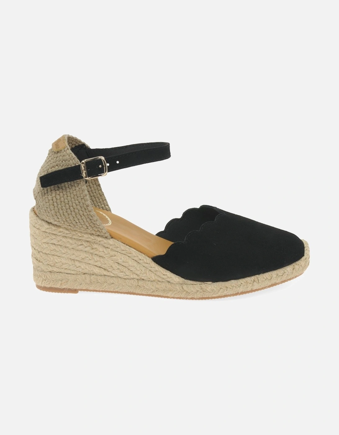 Llanes Womens Wedge Heel Sandals