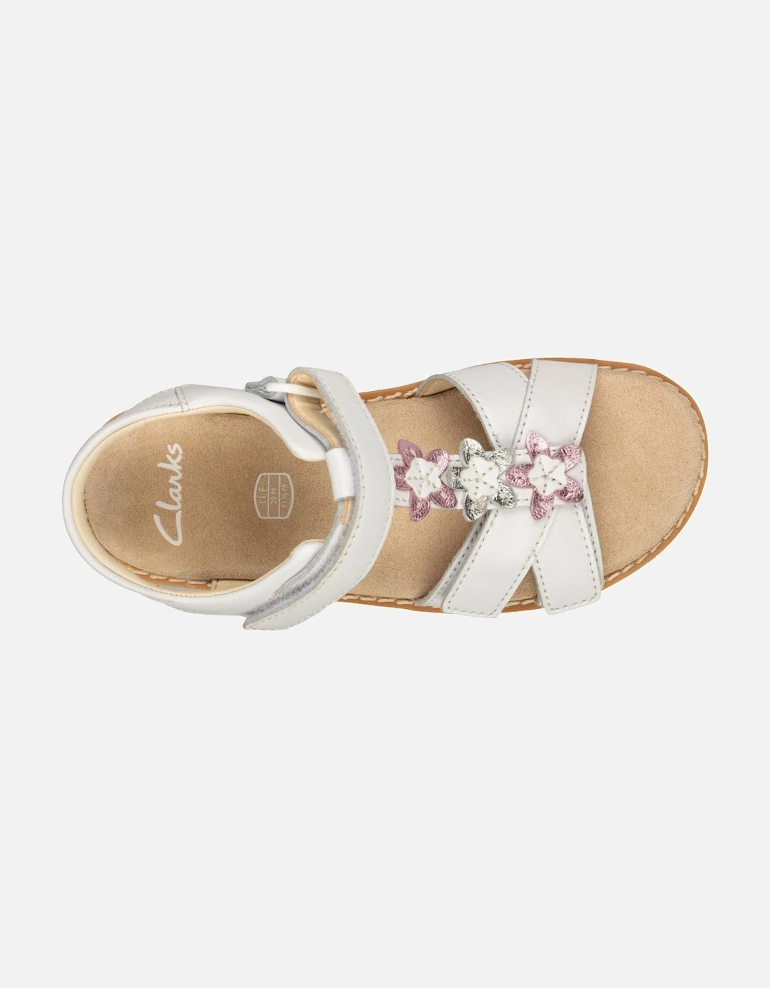 Crown Flower K Girls Sandals