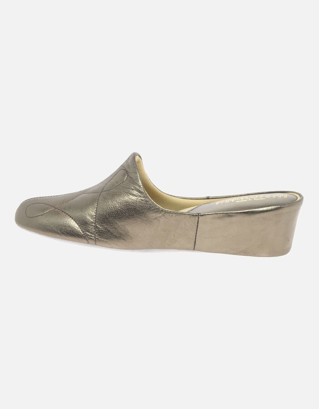 Dulcie Leather Ladies Slippers