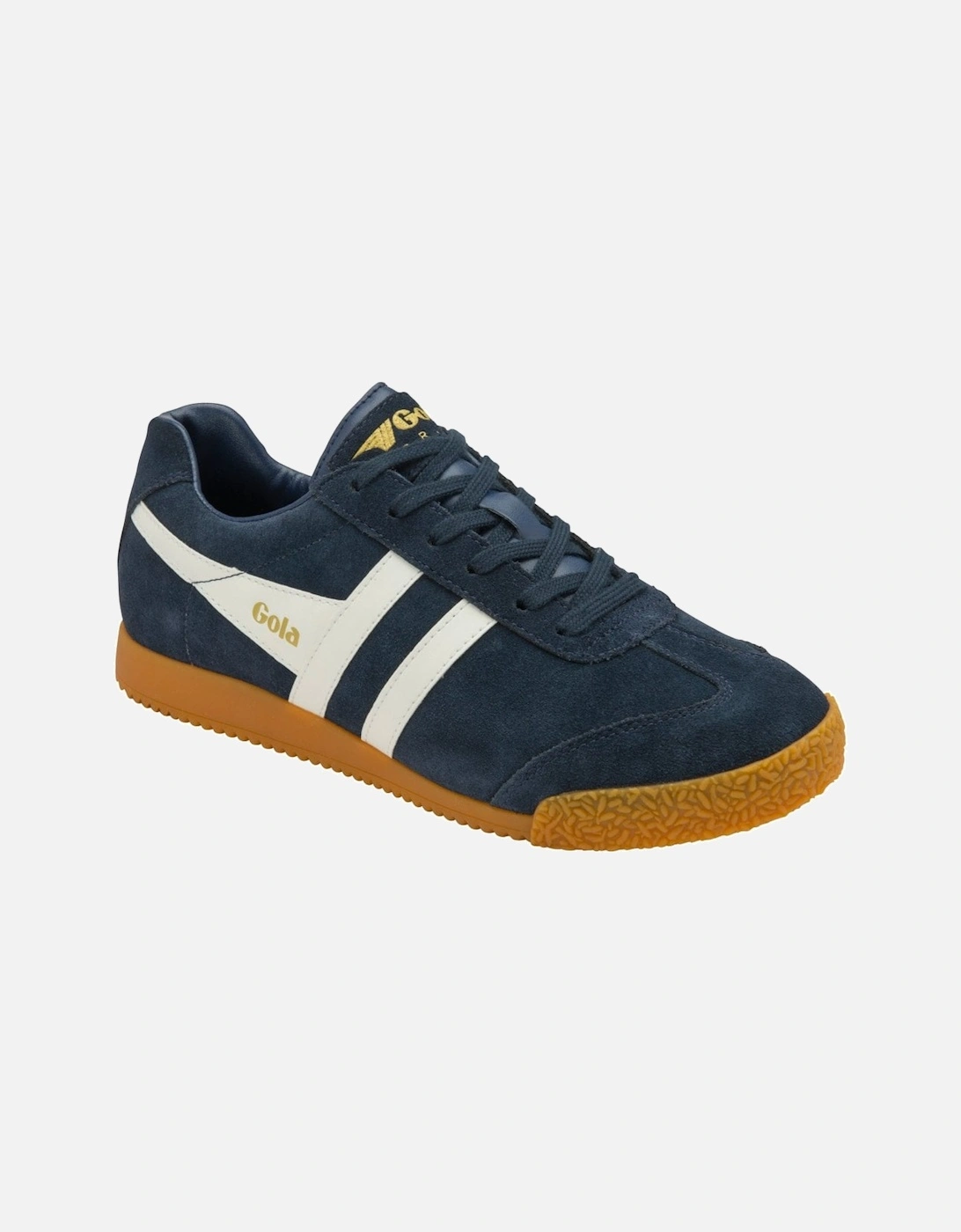 Harrier Suede Womens Trainers, 6 of 5