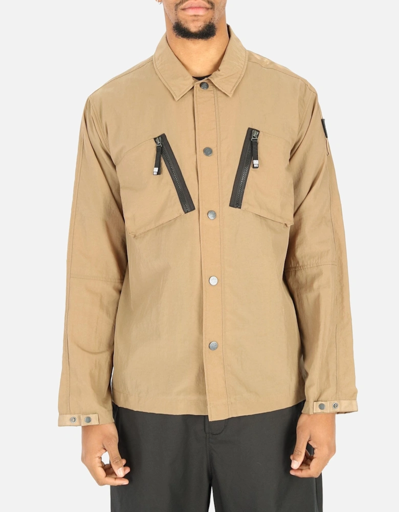JP-8 Brown Overshirt Jacket