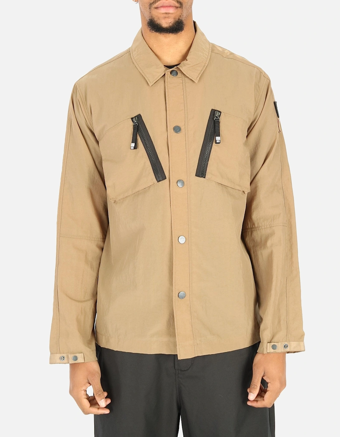 JP-8 Brown Overshirt Jacket, 5 of 4