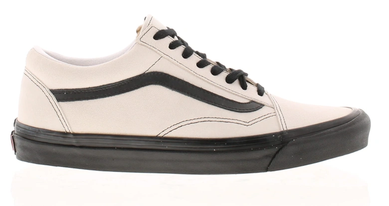 Vans Womens Pumps Plimsols UA Old Skool 36 DX Leather Lace Up white UK Size