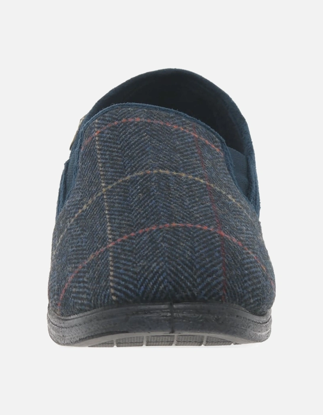 Harrison Mens Full Tweed Slippers