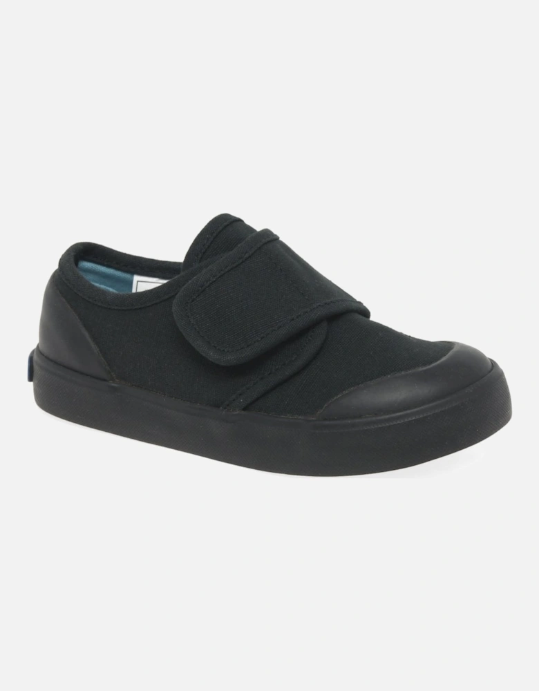 Skip Black Plimsolls