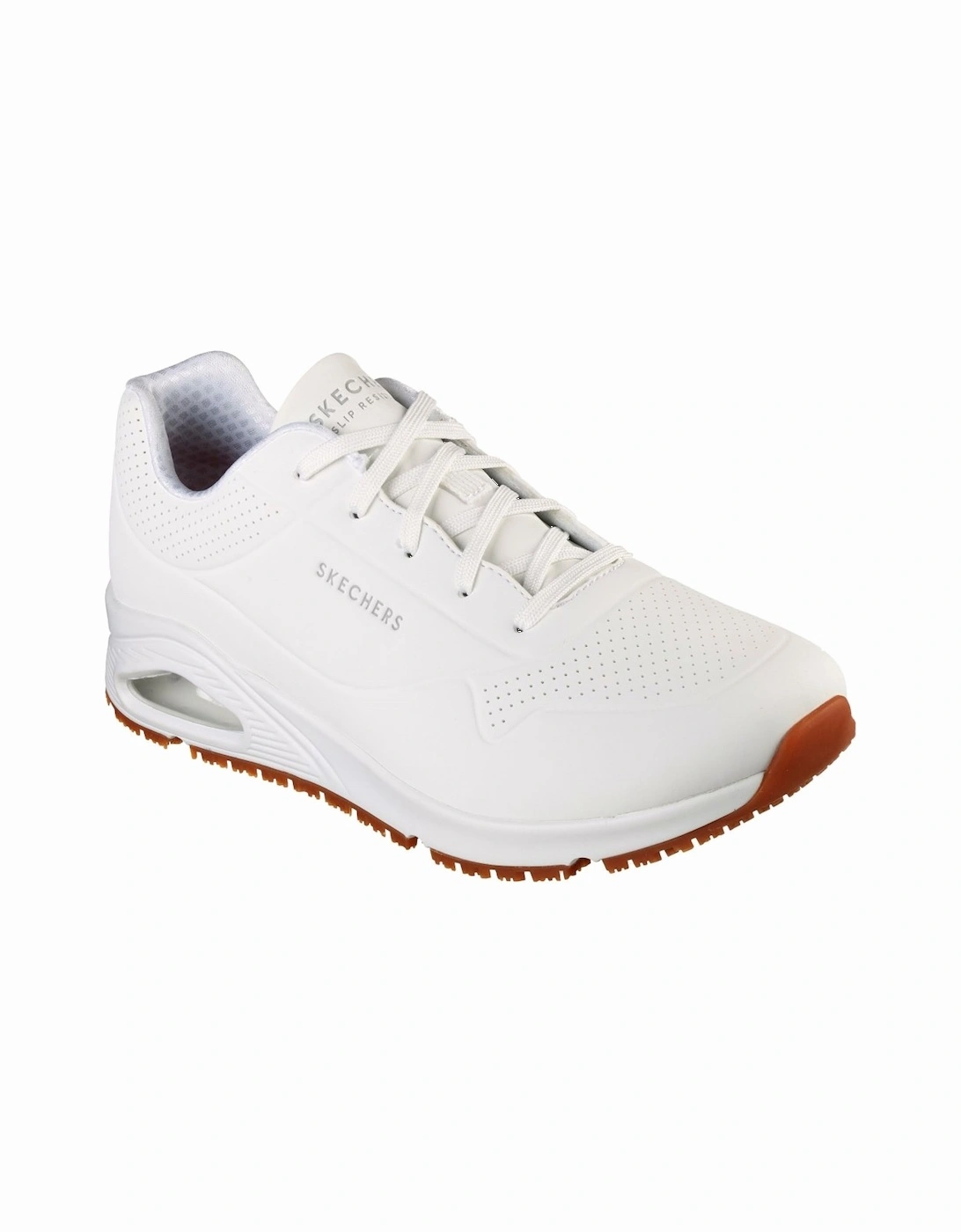 Skechers Men's Relaxed Fit: Uno SR Sutal Mens Trainers - White - Size: 10