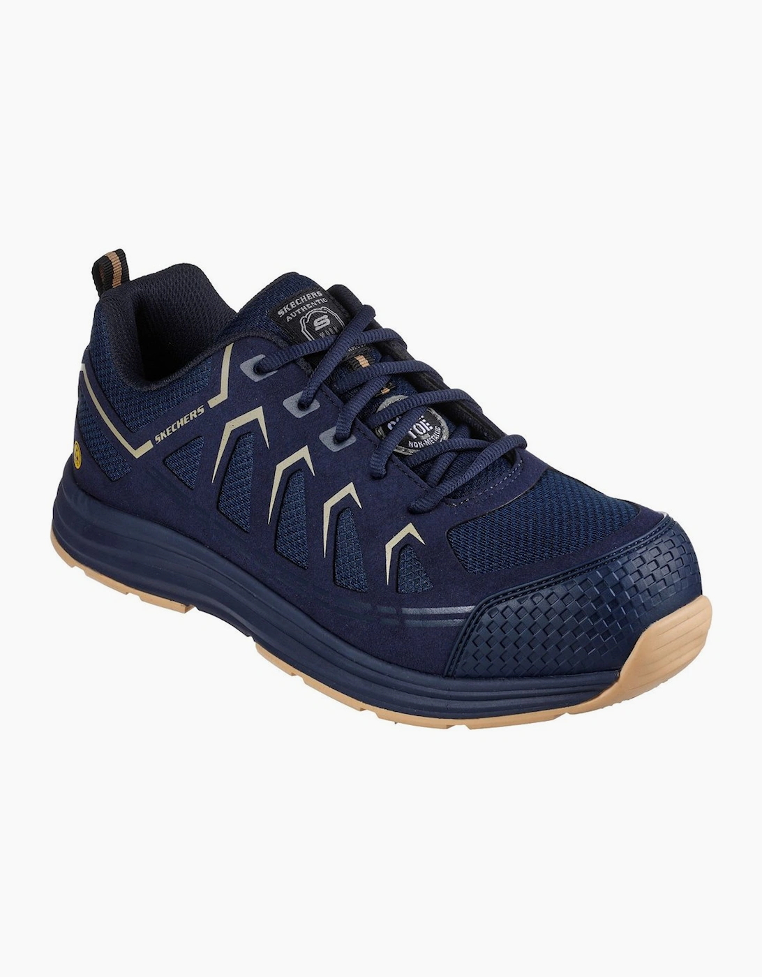 Skechers Men's Malad II Mens Safety Trainers - Navy - Size: 9