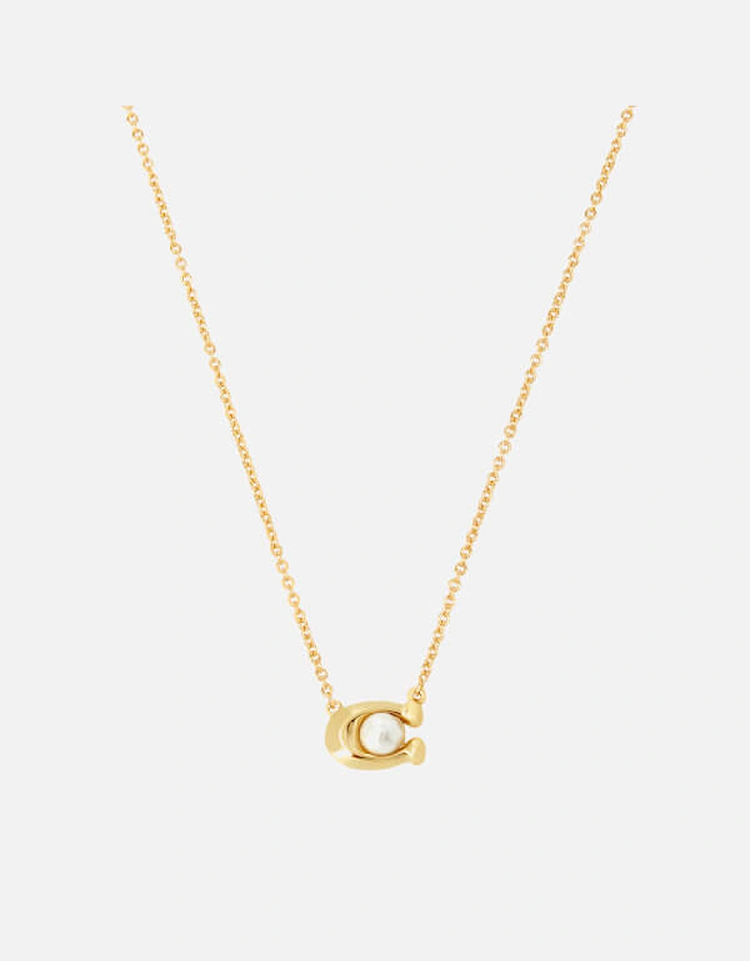Pearl Signature Gold-Tone Pendant Necklace, 2 of 1