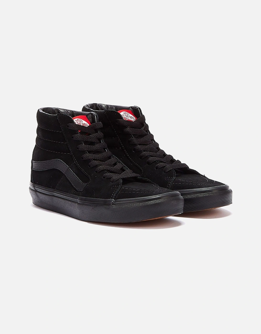 SK8-Hi Suede Womens Black Trainers, 9 of 8