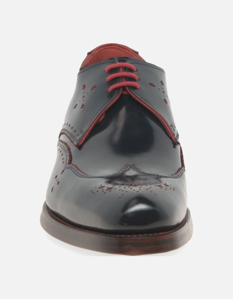 Bolo Mens Wing Tip Formal Shoes