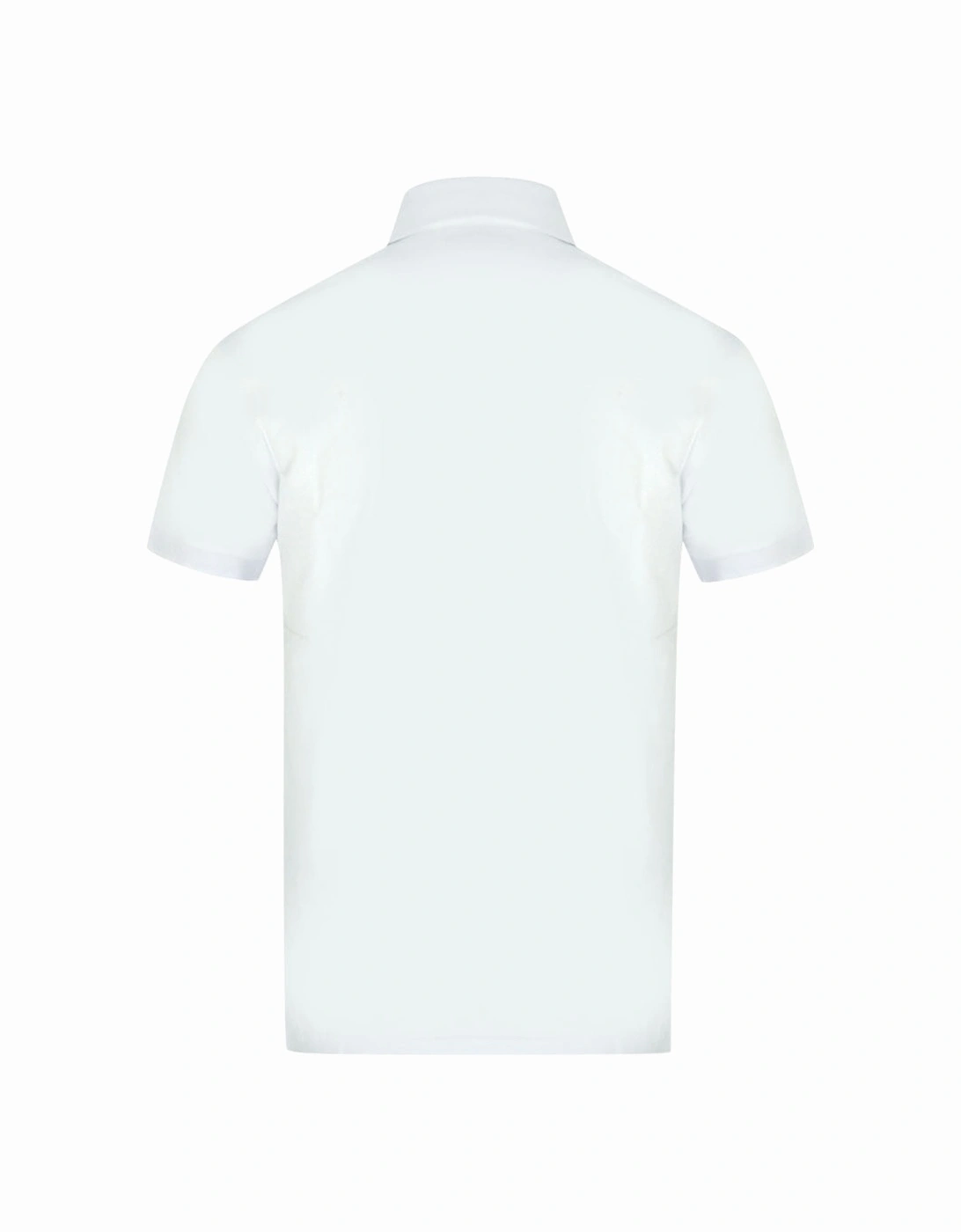 Aldis London Logo White Polo Shirt