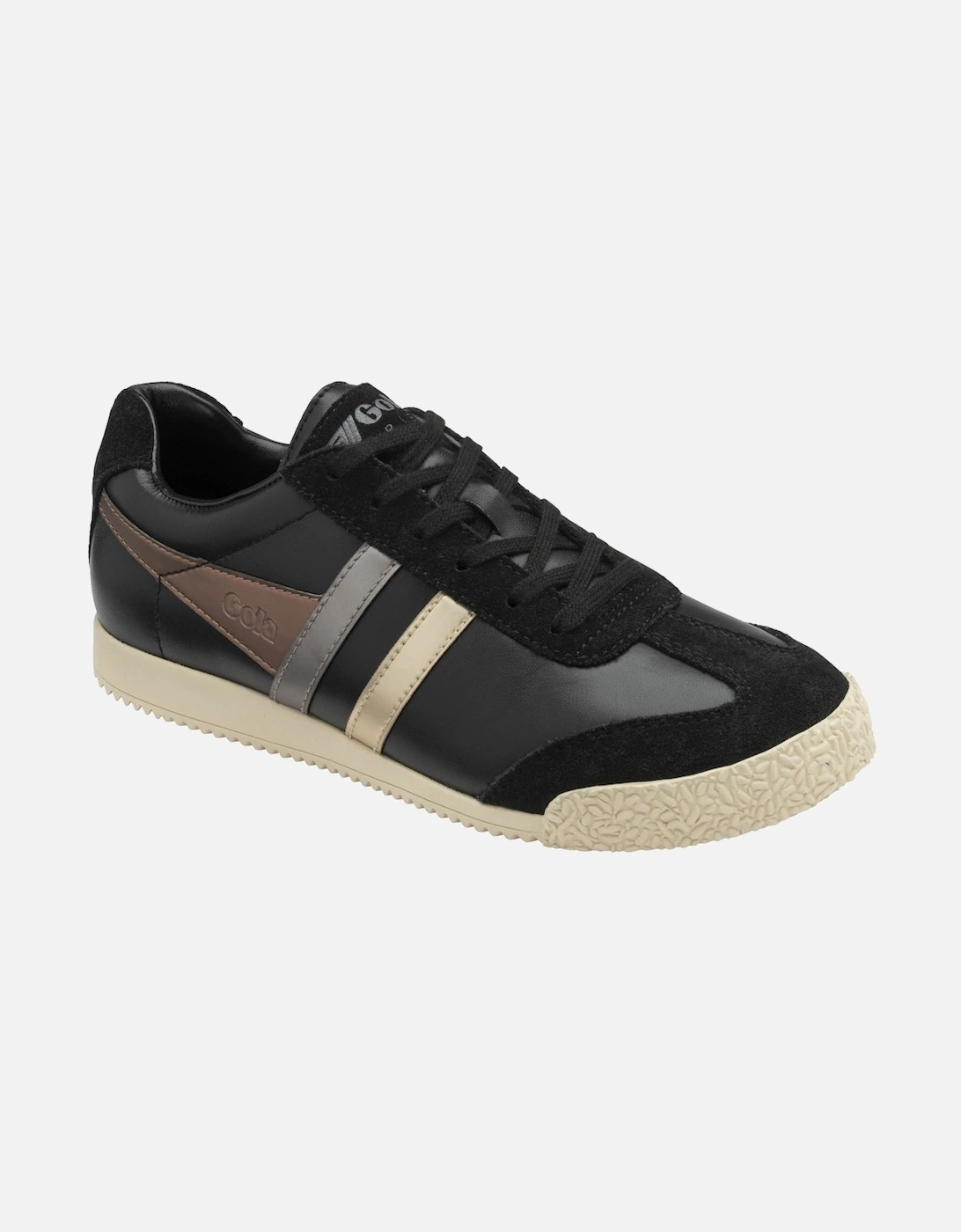 Harrier Leather Trident Womens Trainers, 5 of 4