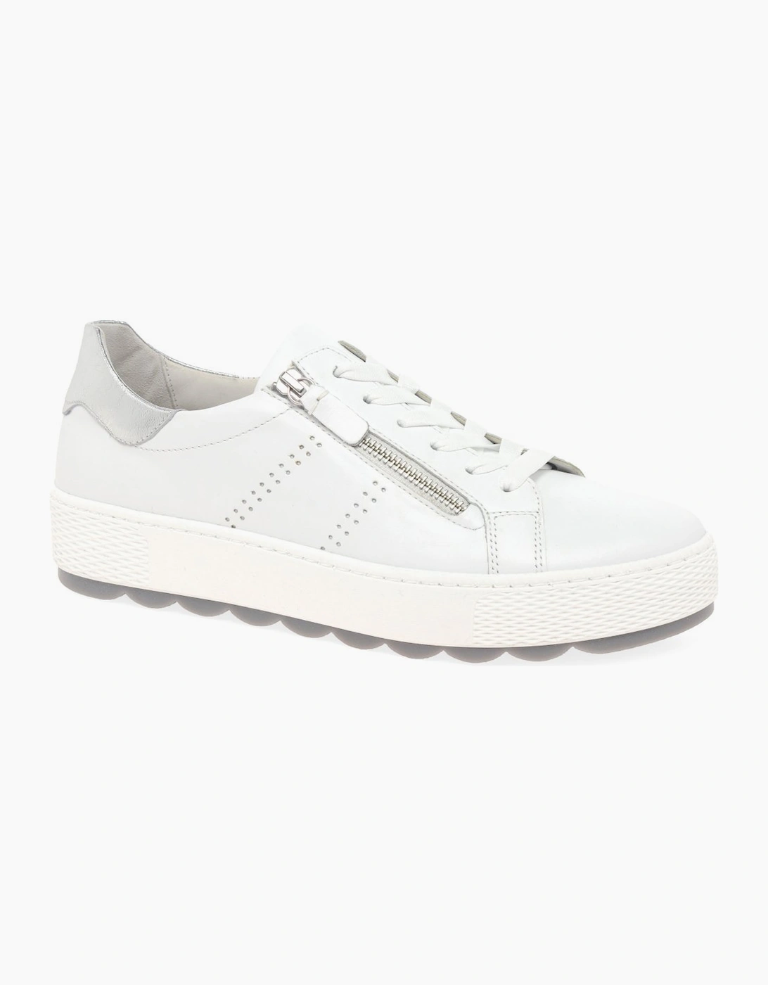 Gabor Women's Quench Womens Casual Trainers - White - Size: 7.5