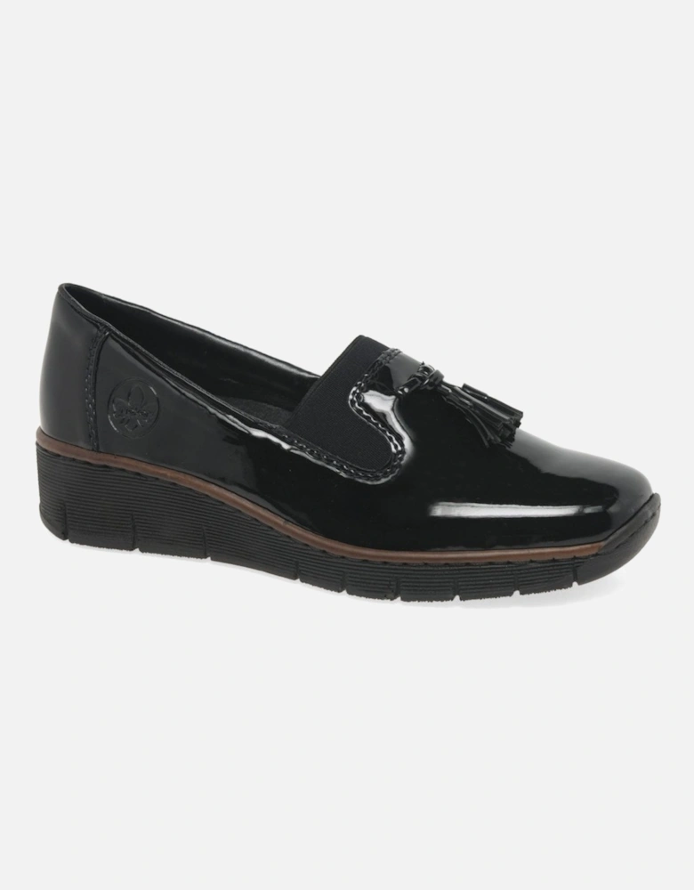 Gleam Womens Tassel Loafers