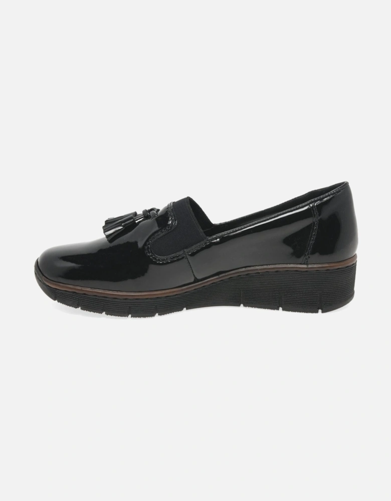 Gleam Womens Tassel Loafers