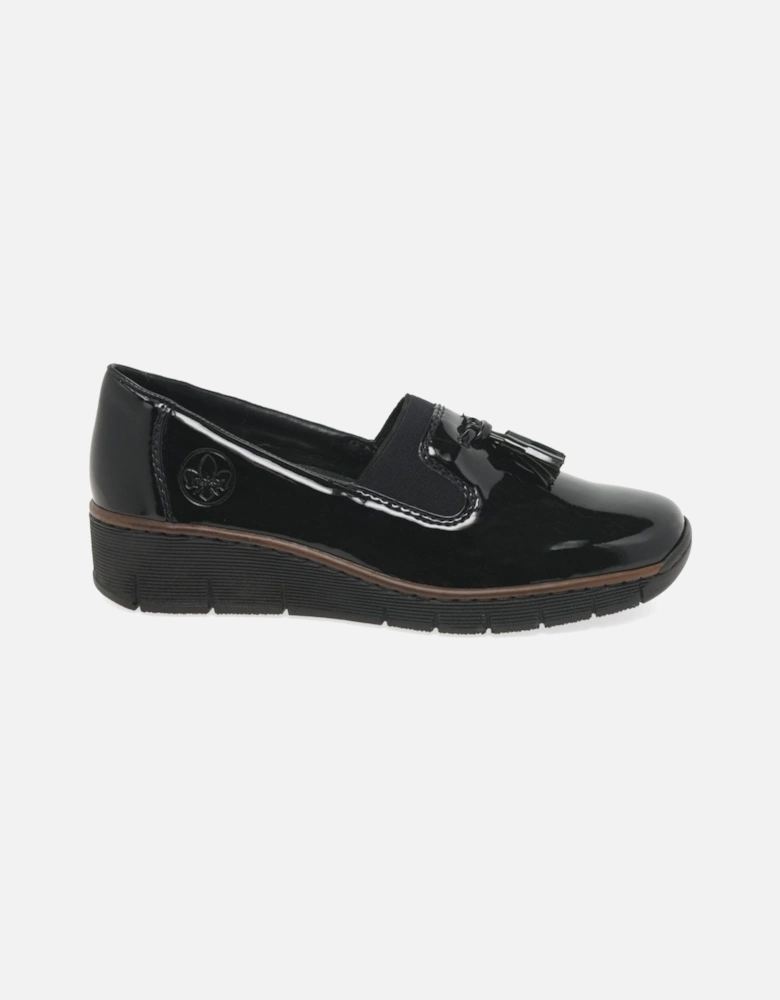 Gleam Womens Tassel Loafers