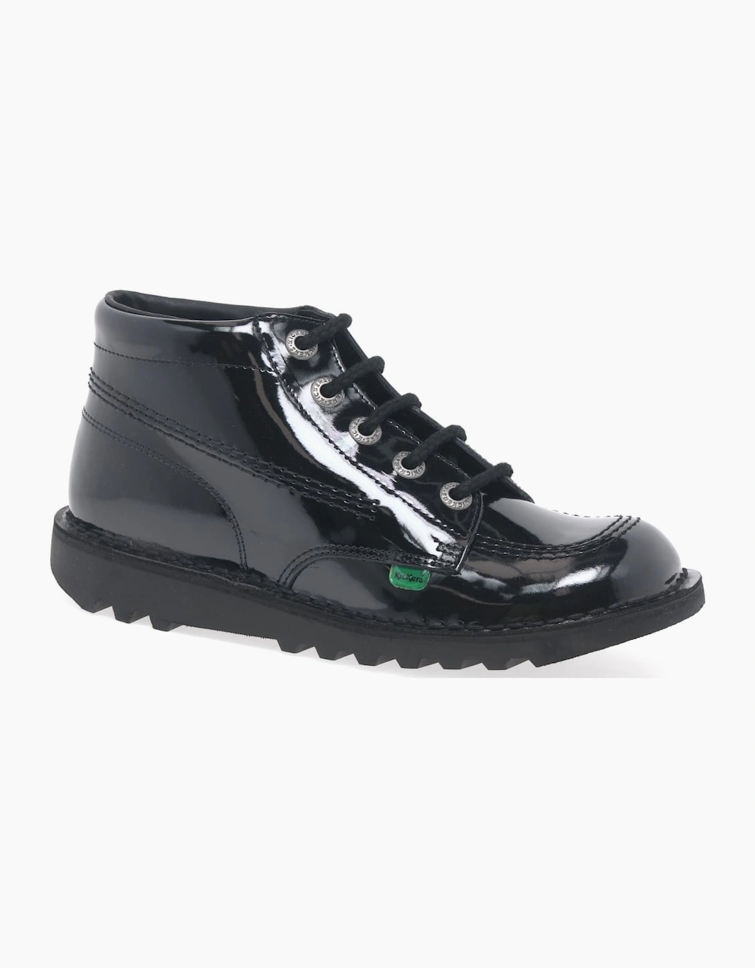 Kickers Girl's Chi Girls Senior Boots - Black - Size: F (Standard)/3 (older)