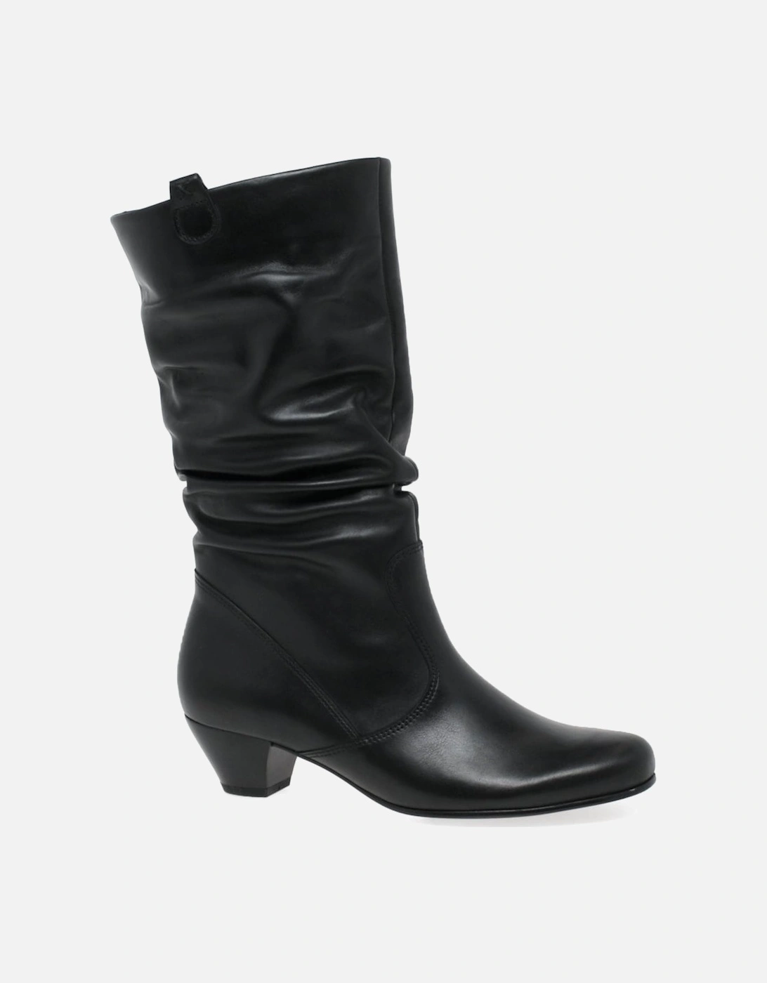 Rachel Leather Wide Fitting Boots, 4 of 3