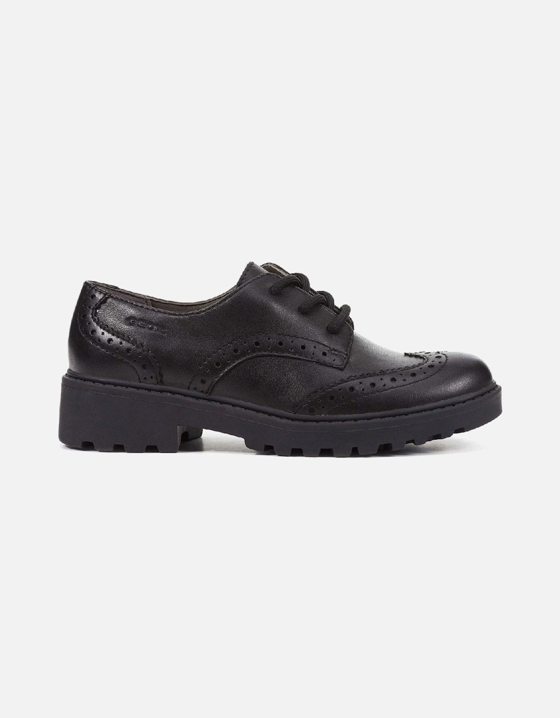 Junior Casey Girls Lace Up School Shoes