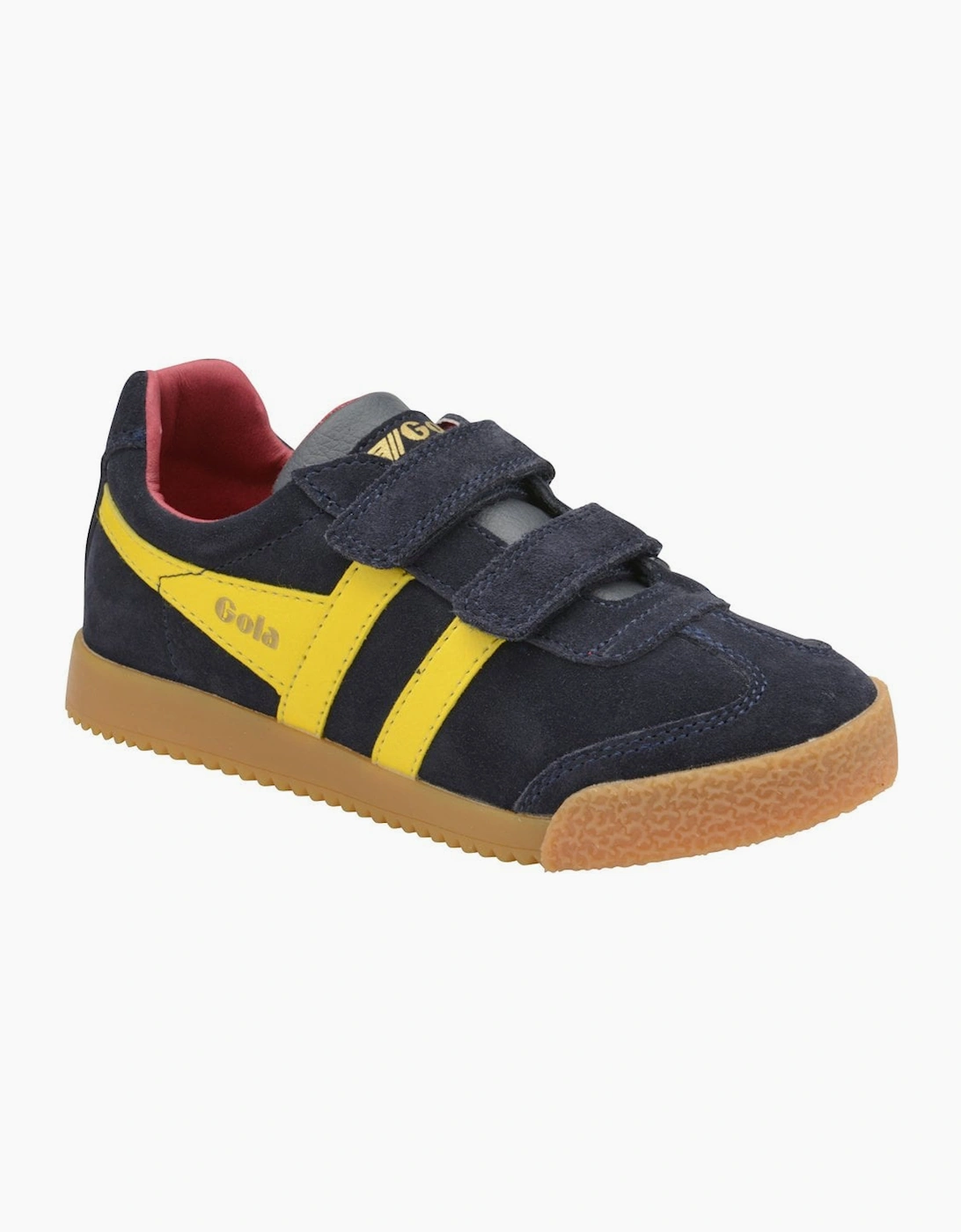 Gola Girls Navy 'S Harrier Riptape Trainers  13/13 Years Size 13 Kids