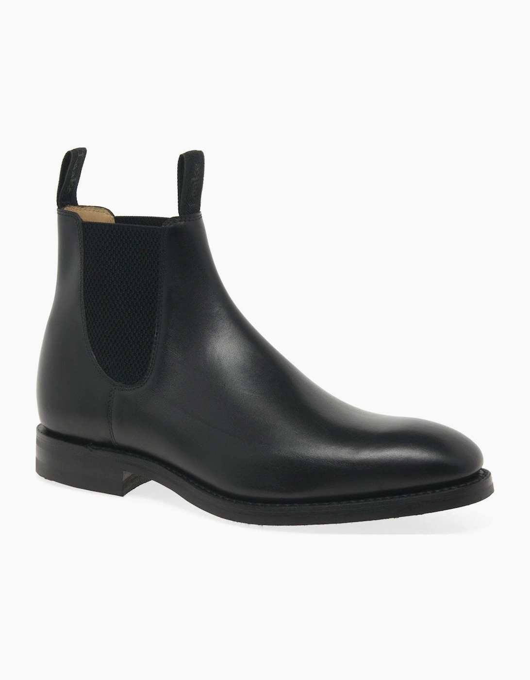 Loake Men's Chatsworth Mens Classic Chelsea Boots - Black - Size: 11