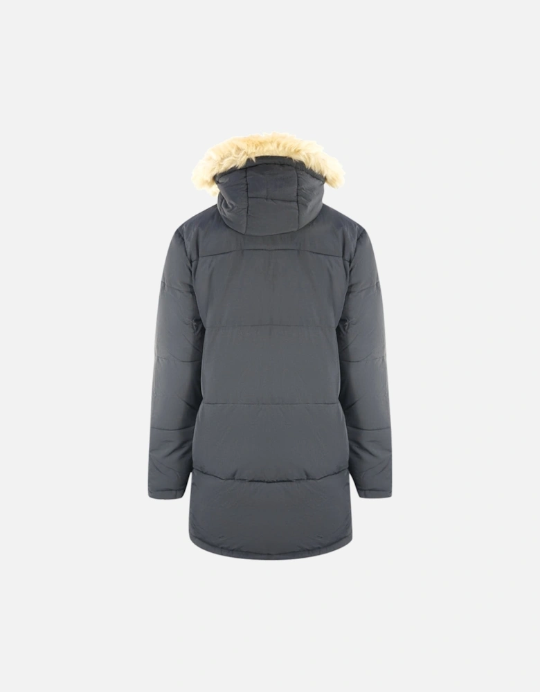 Lyle & Scott Heavyweight Longlife Puffer Black Jacket