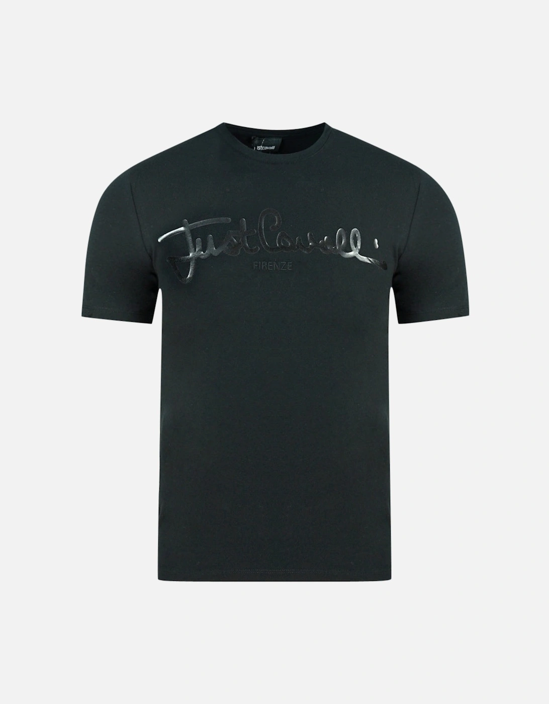 Logo Signature Black T-Shirt, 3 of 2