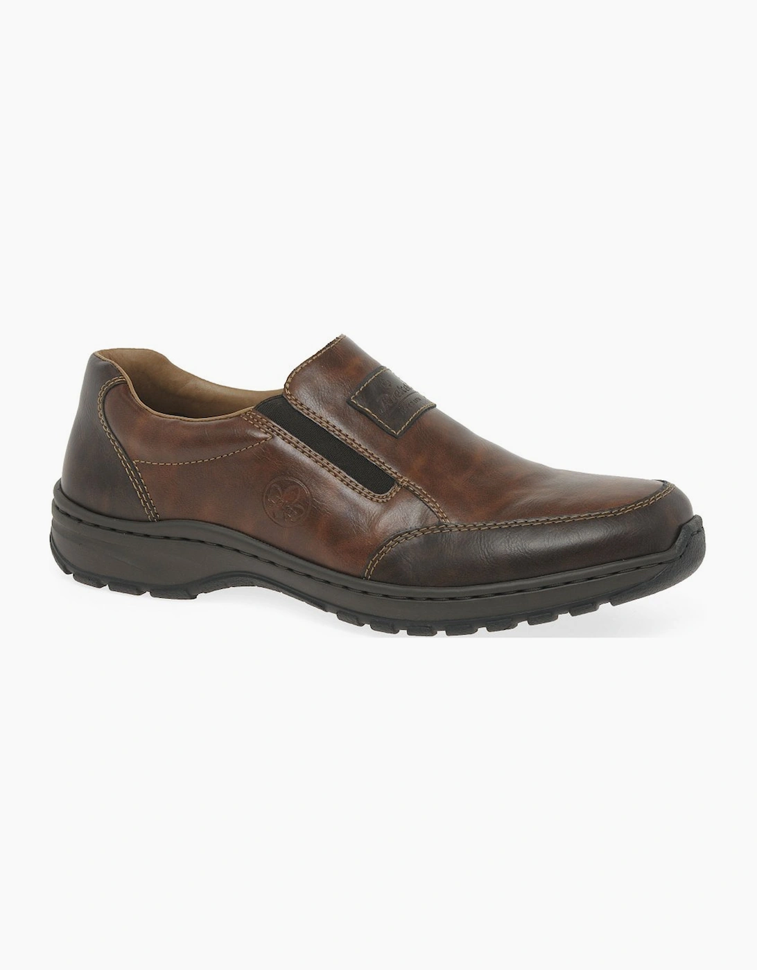 Rieker Men's Brown Hume Slip On Shoes  8 8/42