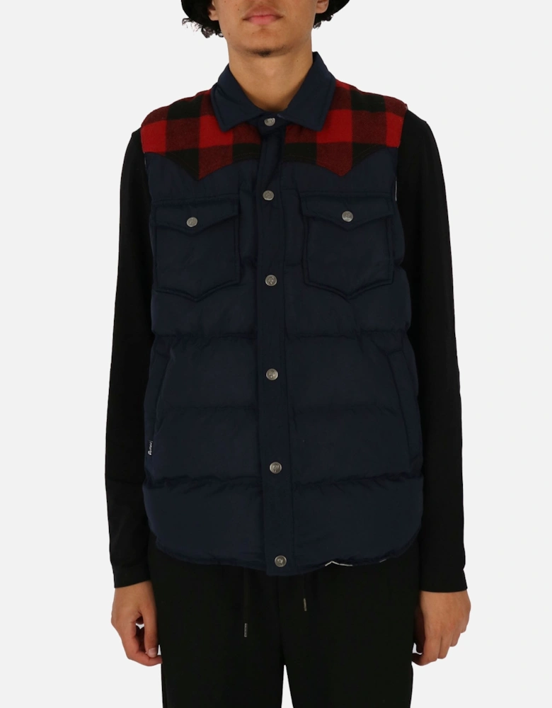 Rockford Navy Gilet