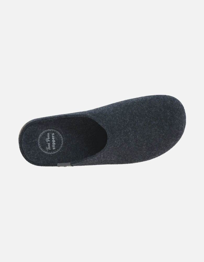 Neo Mens Lined Mule Slippers