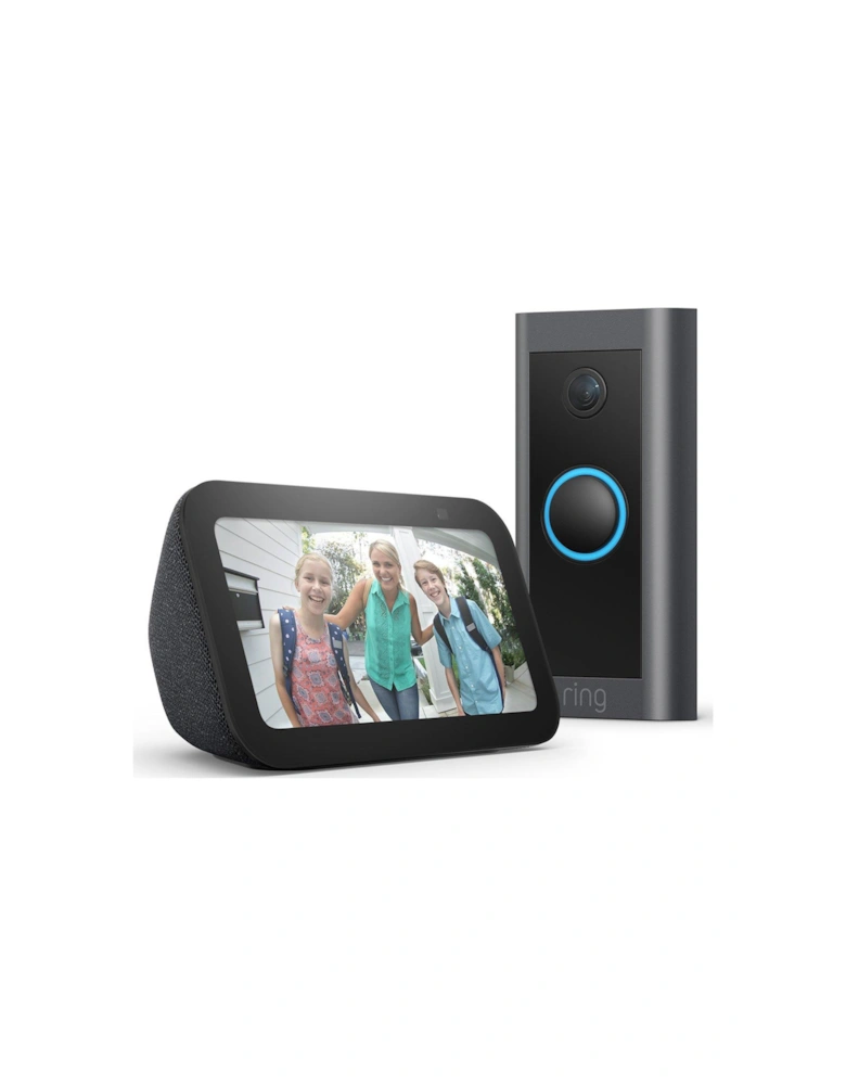 Wired Video Doorbell with Amazon Echo Show 5