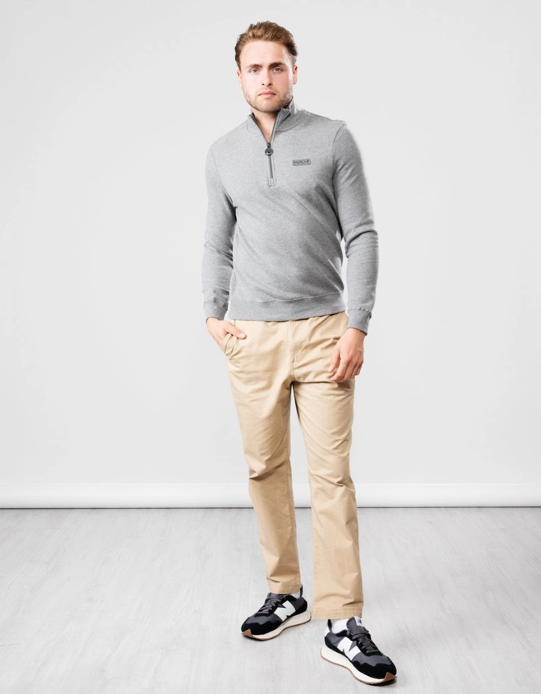 Essential Half-Zip Mens Sweatshirt